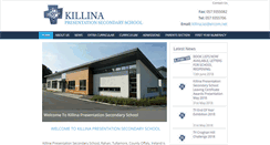 Desktop Screenshot of killinaschool.ie